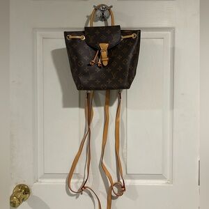 Louis Vuitton Monogram Canvas Montsouris BB Backpack